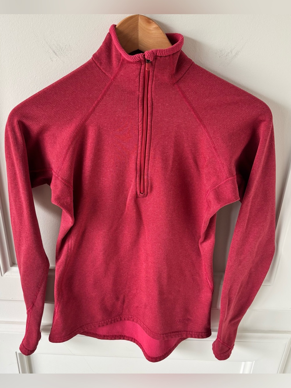 Patagonia Women’s Capilene Thermal Weight 1/2 Zip Baselayer Red Size S